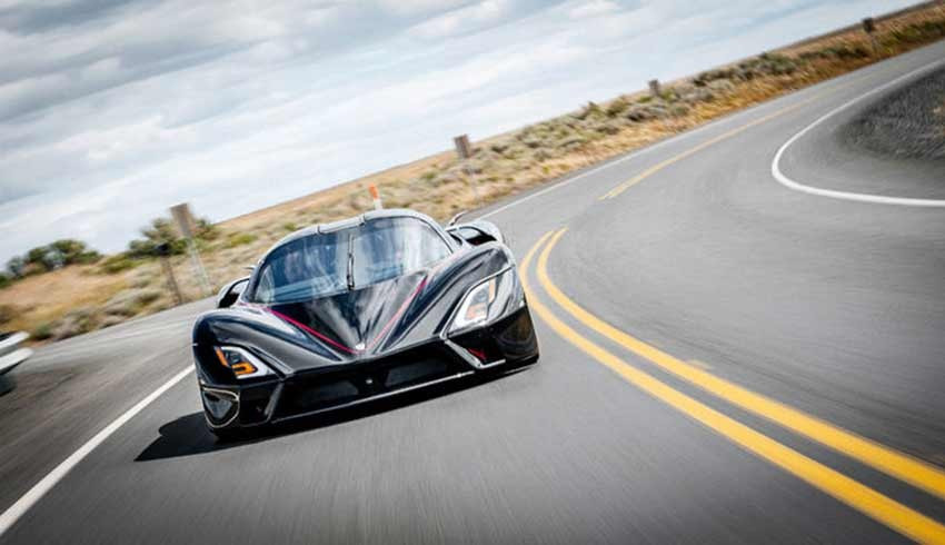 Dünyanın en hızlı otomobili: 508.73 km/s hıza çıktı